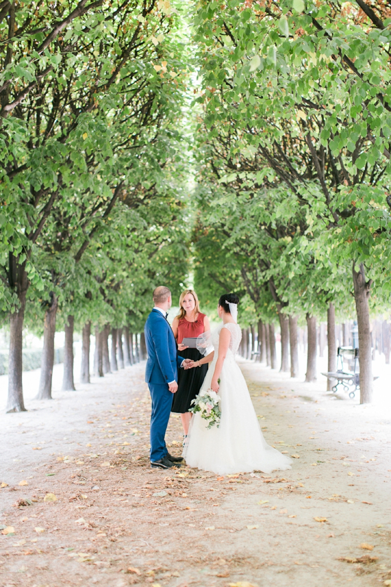 Paris wedding elopement event planner celebrant officiant