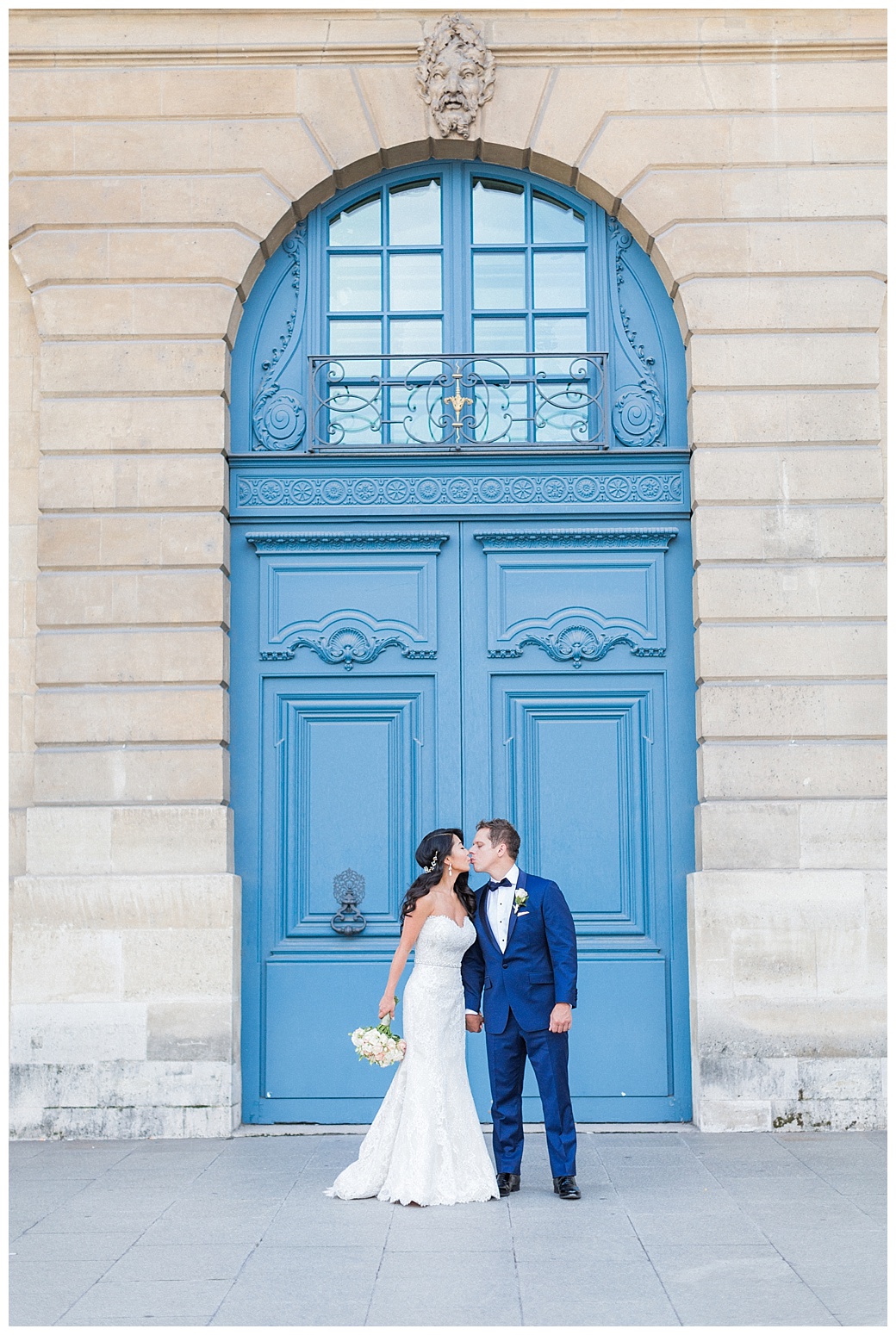 elopement in Paris, celebrant, wedding officiant asian bride