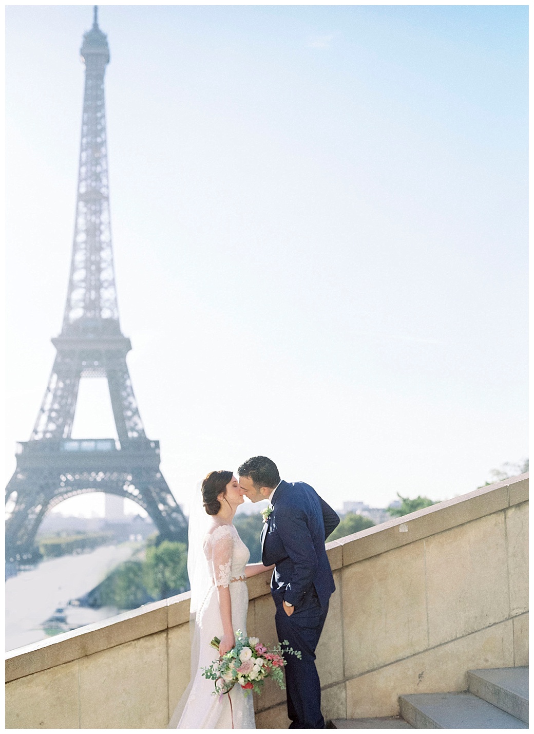 Elopement in Paris, Elope, Paris, Paris bride, Eiffel Tower