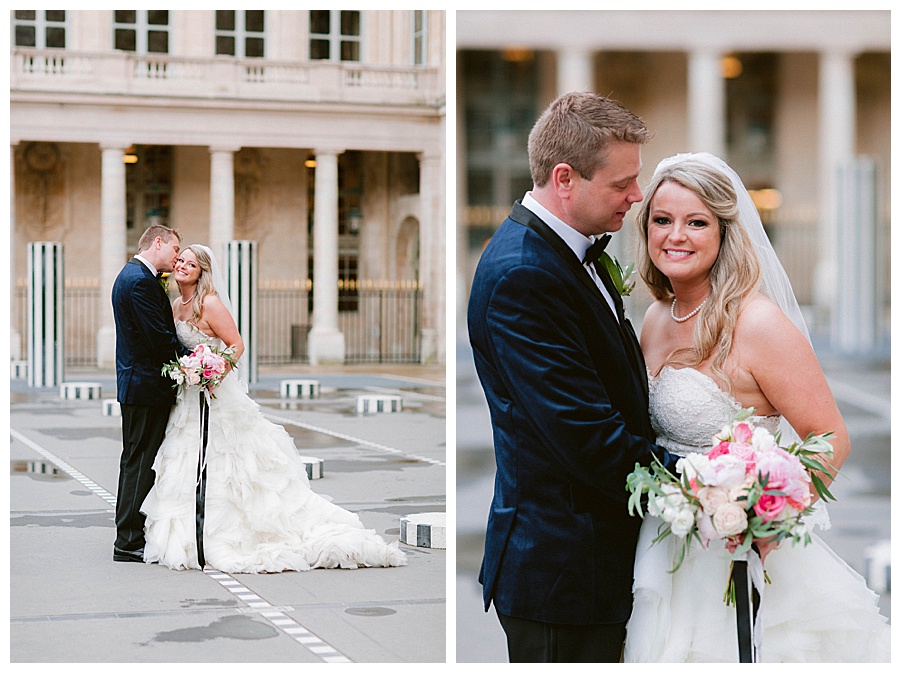 paris elopement planner, wedding officiant in paris, paris wedding in Palais Royale gardens, Paris wedding planner located in Paris
