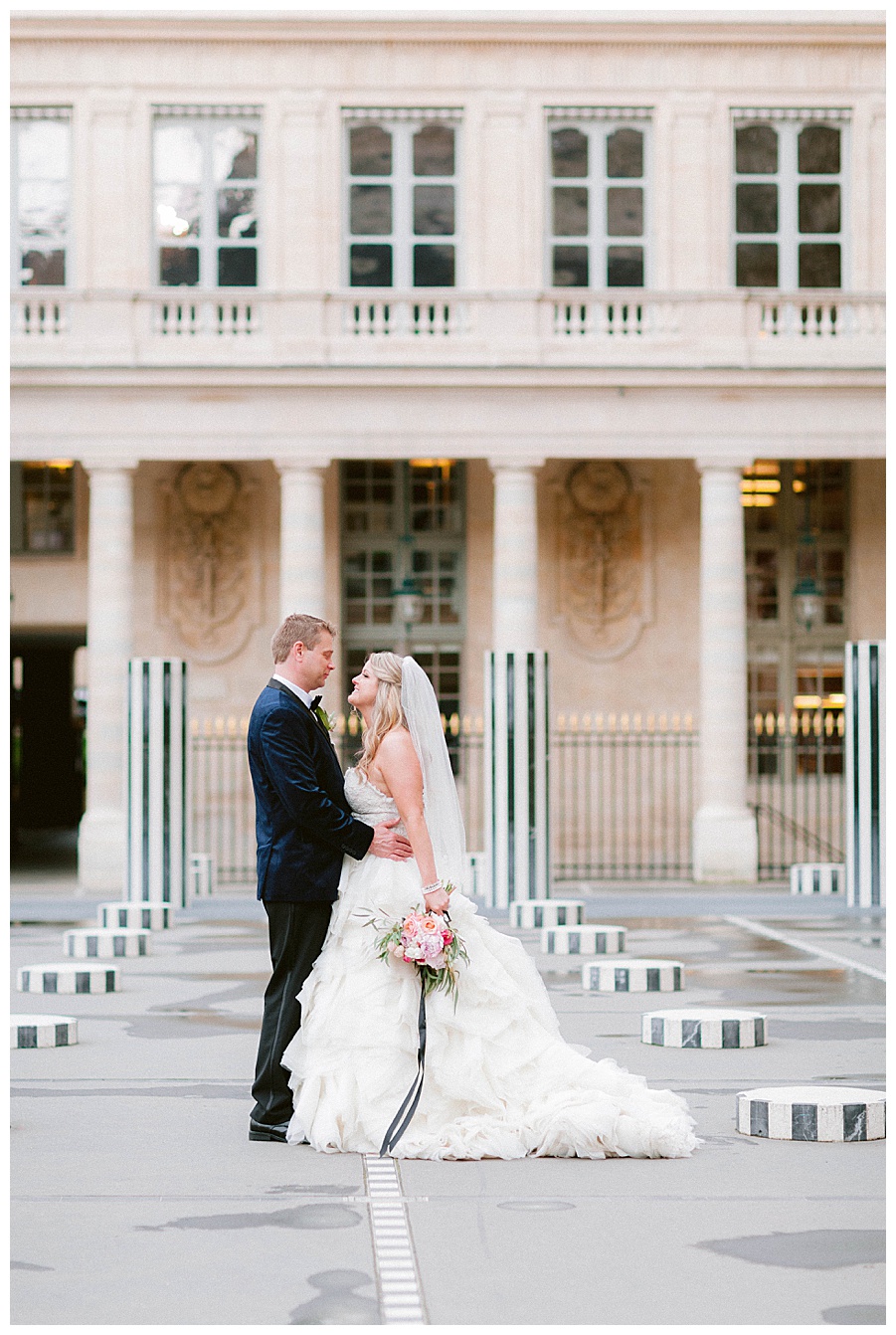 paris elopement planner, wedding officiant in paris, paris wedding in Palais Royale gardens, Paris wedding planner located in Paris