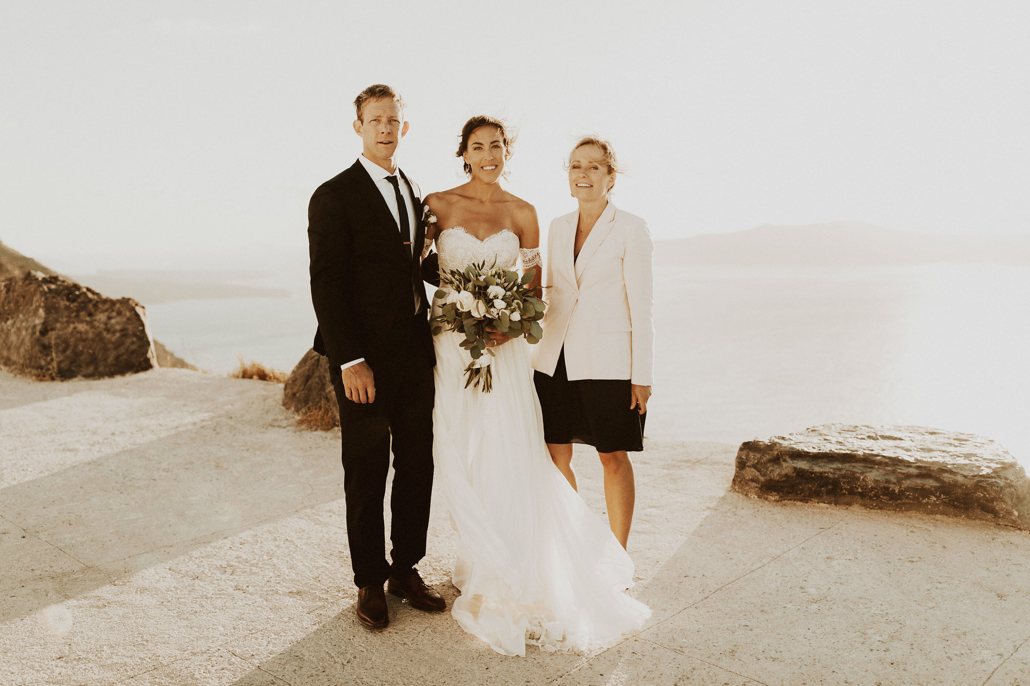 Santorini destination wedding celebrant