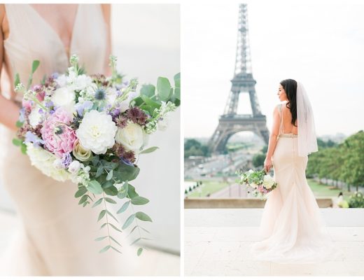 wedding paris eiffel tower english speaking officiant