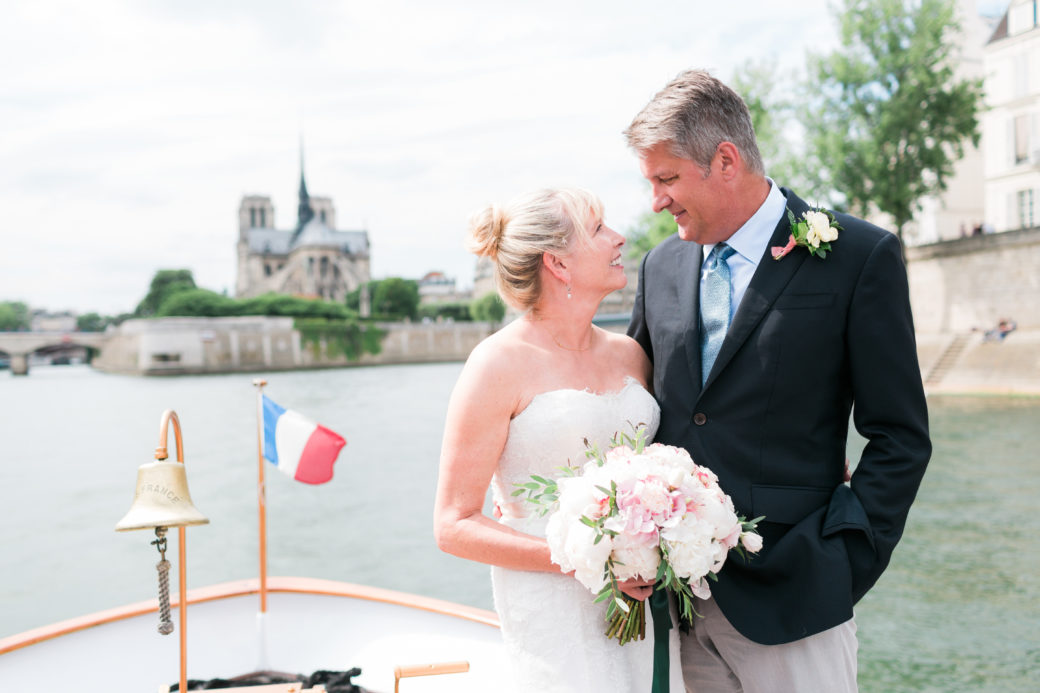 seine river cruise wedding